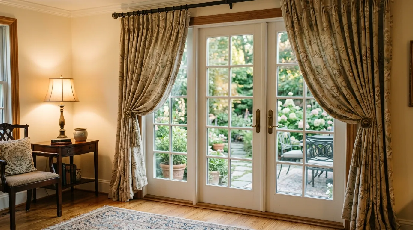 Consider cafe curtains for partial coverage